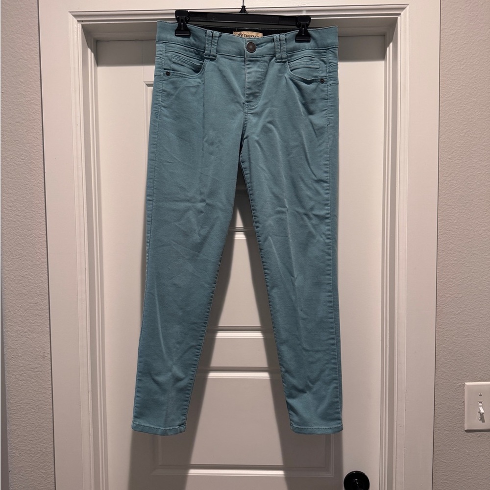 Democracy Ab Technology Skinny Jeans | Teal Blue